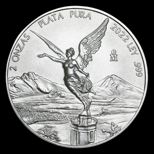 Mexican Libertad 2 uncje srebra 2022 - image 1