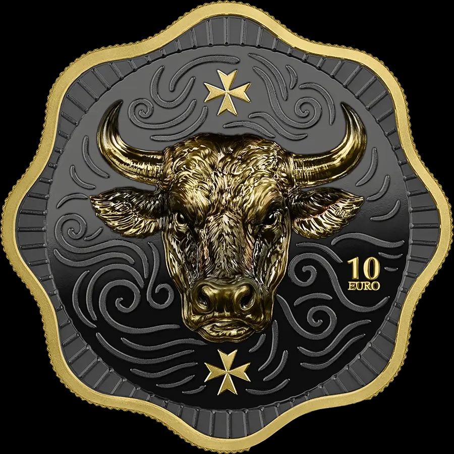Malta Maltese Ox 2 uncje srebra High Relief 2025 - image 1