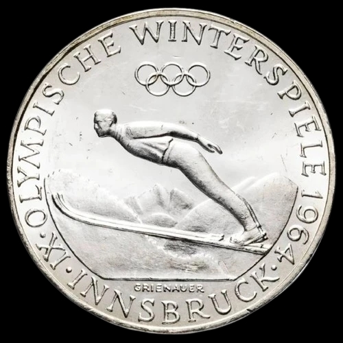 Srebrna Moneta Austria 50 Szylingów Różne Roczniki Próba .900 - image 2