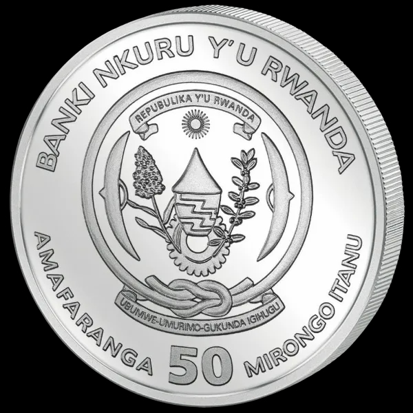 Rwanda: Nautical Ounce Kruzenshtern 1 uncja srebra 2026 Proof - image 2
