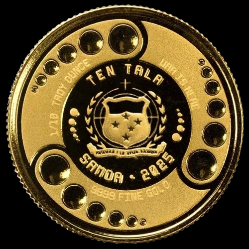Samoa: Alien 1/10 uncji Złota 2025 - image 2