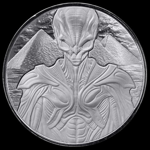 Samoa: Alien 1 uncja Srebra 2025 - image 1
