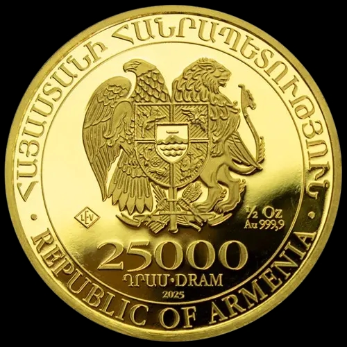Arka Noego 1/2 uncji złota 2025 - image 2