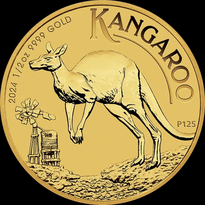 Australijski Kangur 1/2 uncji złota 2024 - image 1