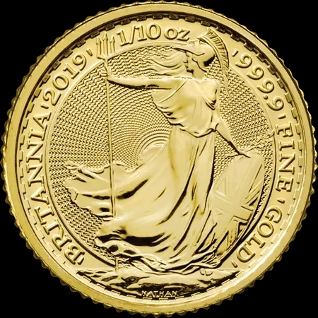 Britannia 1/10 uncji Złota 2019 - image 1