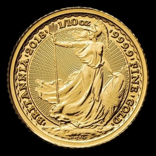 Britannia 1/10 uncji Złota 2018 - image 1