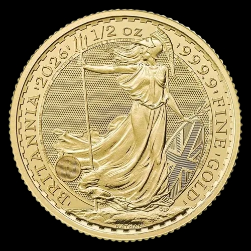 Britannia 1/2 uncji Złota 2026 - image 1