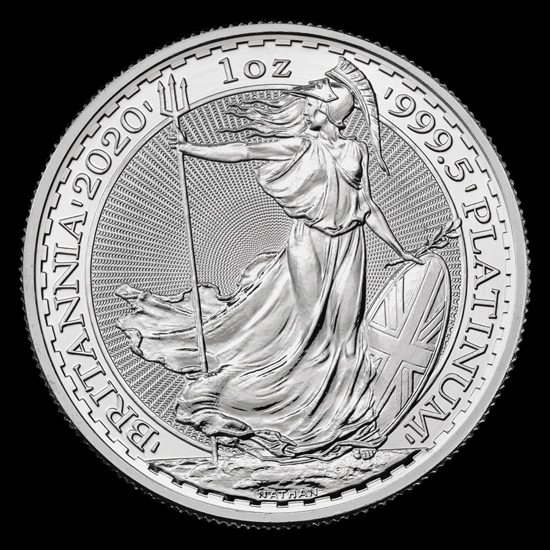 Britannia 1 uncja Platyny 2020 - image 1