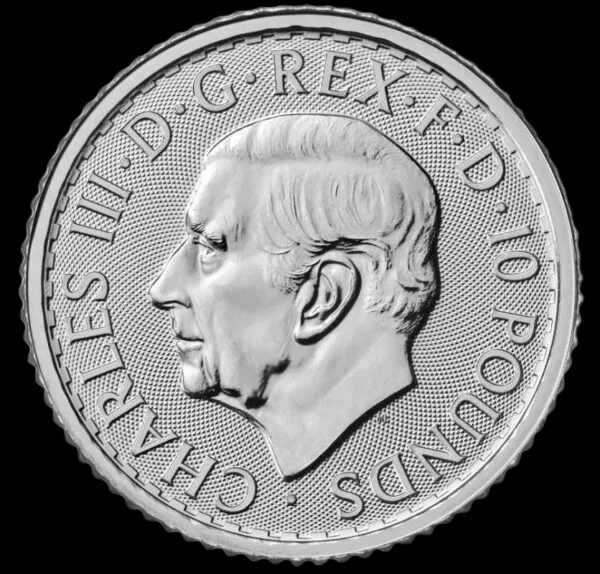 Britannia Król Karol III 1/10 uncji platyny 2023 - image 2
