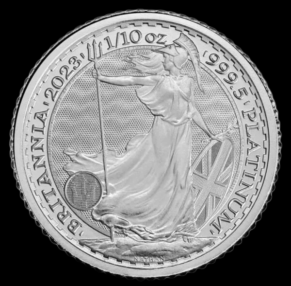 Britannia Król Karol III 1/10 uncji platyny 2023 - image 1
