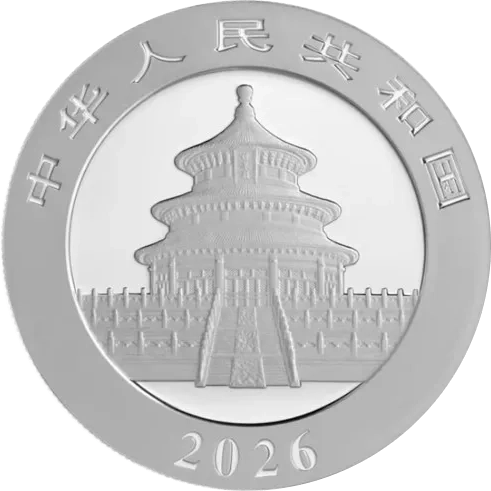 Chińska Panda 30g srebra 2026 - image 2