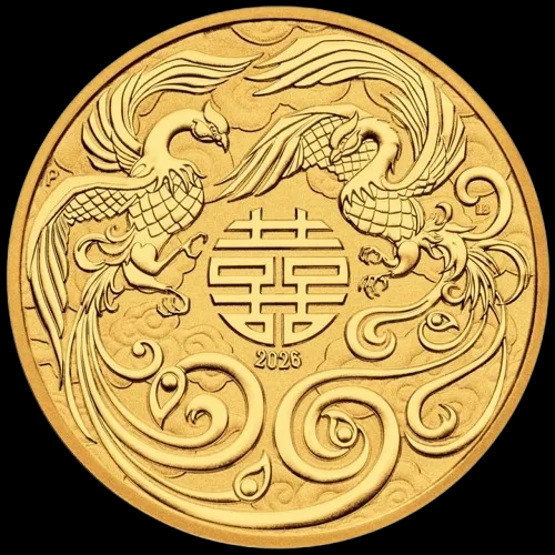 Double Phoenix - Chińskie Mity i Legendy 1 uncja Złota 2026 - image 1