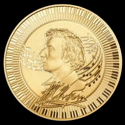 Fryderyk Chopin 1 uncja złota 2022 - image 1