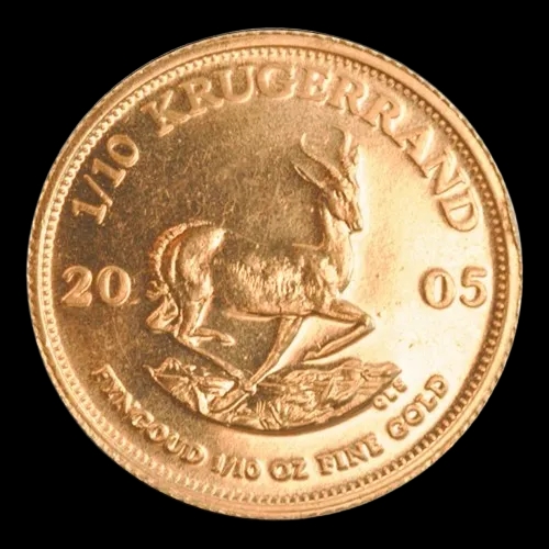 Krugerrand 1/10 uncji złota 2005 - image 1