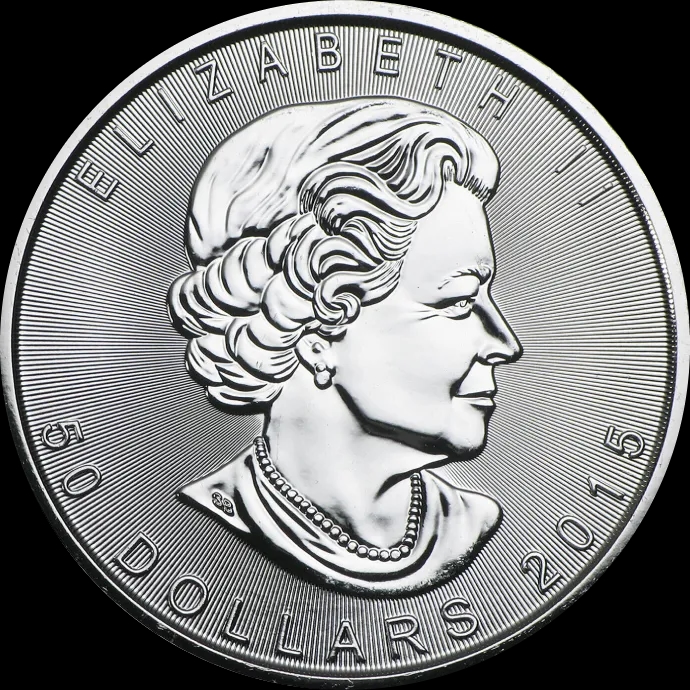 Kanadyjski Liść Klonowy 1 uncja platyny 2015 - image 2