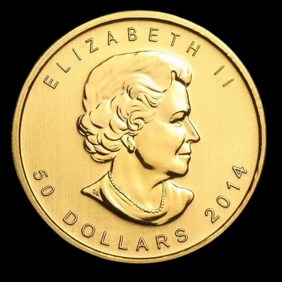 Kanadyjski Liść Klonowy 1 uncja Złota 2014 - image 2