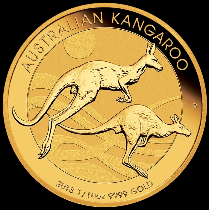 Australijski Kangur 1/10 uncji złota 2018 - image 1