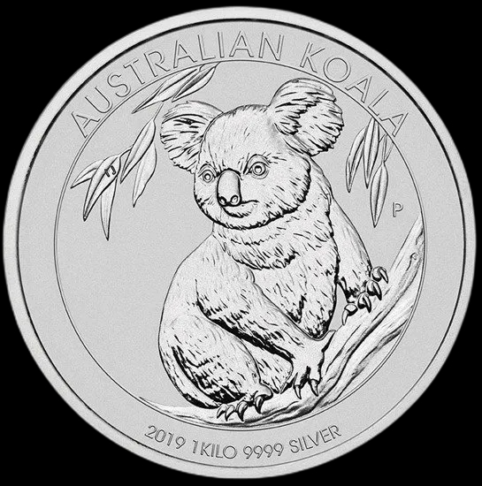 Koala 1000g srebra 2019 - image 1