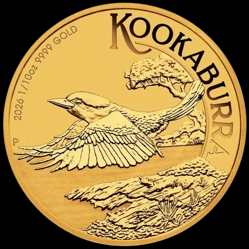 Kookaburra 1/10 uncji złota 2026 - image 1