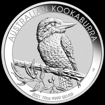 Kookaburra 10 uncji srebra 2021 - image 1