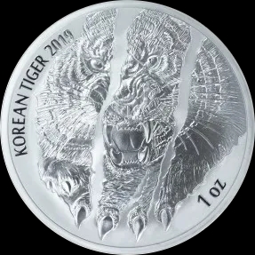 Korean Tiger 1 uncja Srebra 2019 - image 1