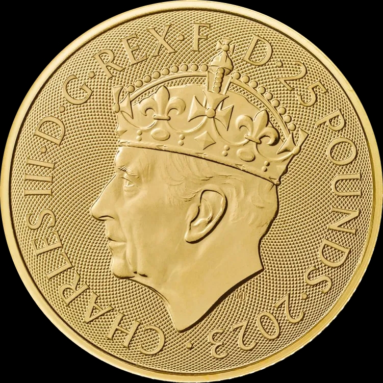 Koronacja Króla Karola III 1/4 uncji złota 2023 - image 2