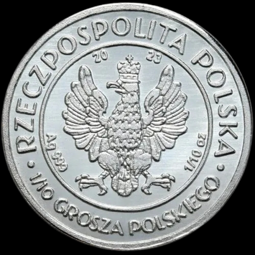 Królowa Jadwiga 1/10 uncji Srebra 2023 - image 2