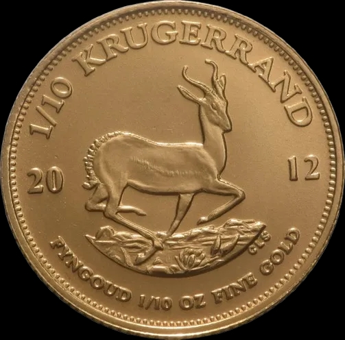 Krugerrand 1/10 uncji złota 2012 - image 1