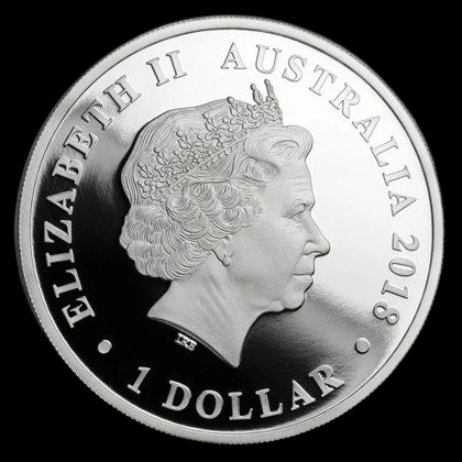Australijski Łabędź 1 uncja srebra 2018 Proof - image 2