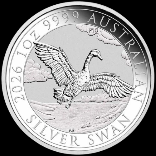 Australijski Łabędź 1 uncja srebra 2026 - image 1