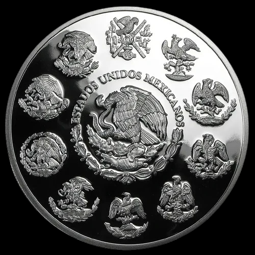 Mexican Libertad 5 uncji srebra 2019 Proof - image 2