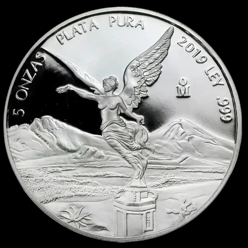 Mexican Libertad 5 uncji srebra 2019 Proof - image 1