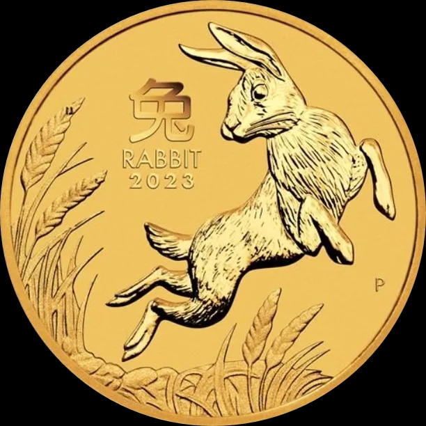 Lunar III Rok Królika 10 uncji złota 2023 - image 1