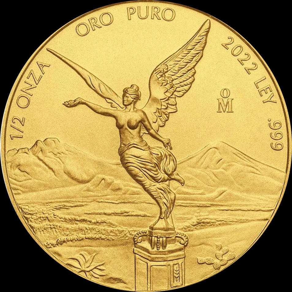 Mexican Libertad 1/2 uncji złota 2022 - image 1