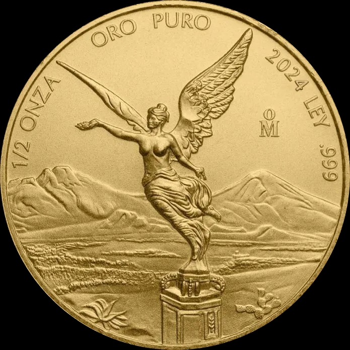 Mexican Libertad 1/2 uncji złota 2024 - image 1