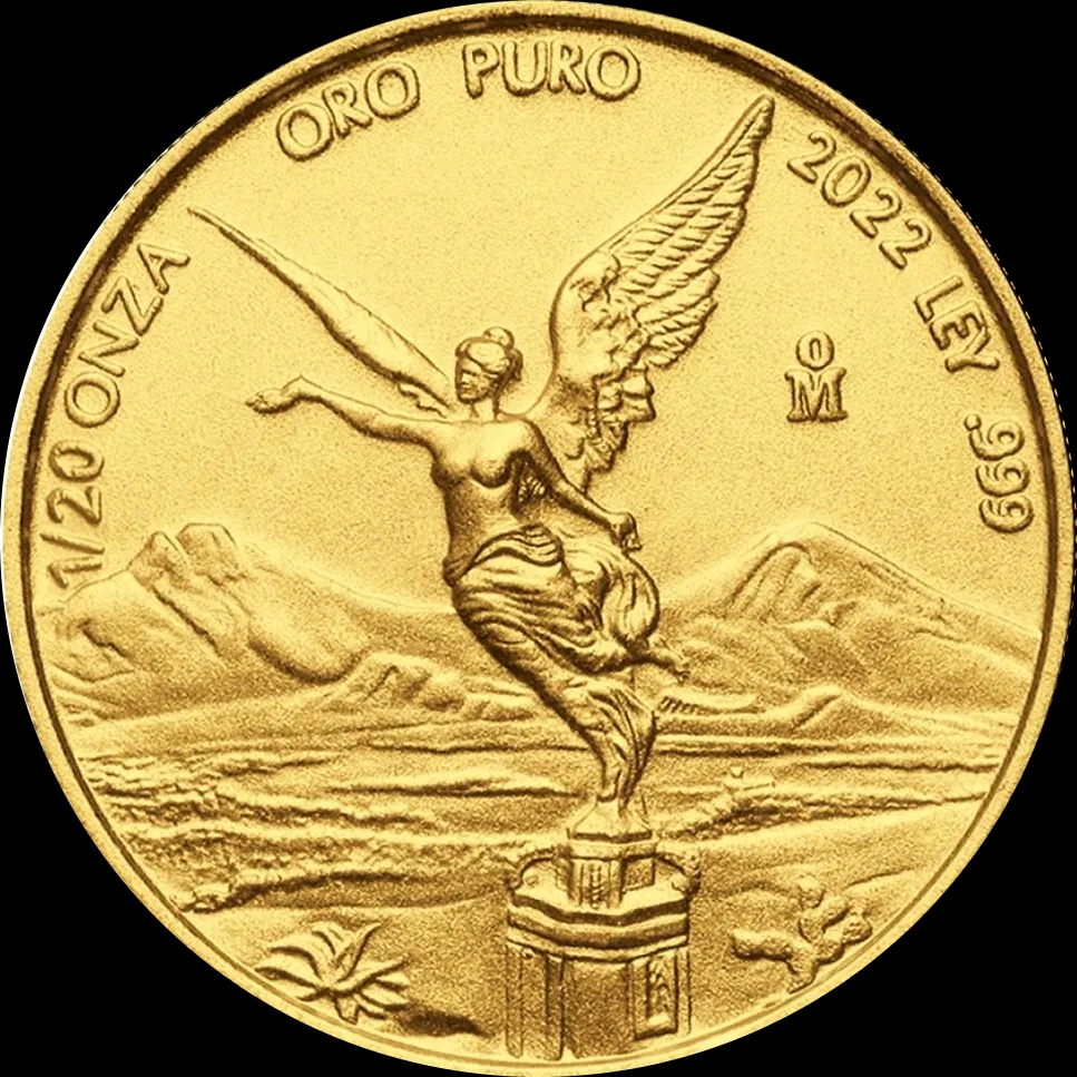 Mexican Libertad 1/20 uncji złota 2022 - image 1