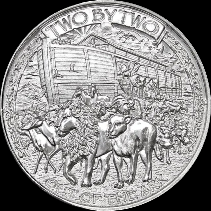 Noah's Ark 1 uncja Srebra 2022 - image 2