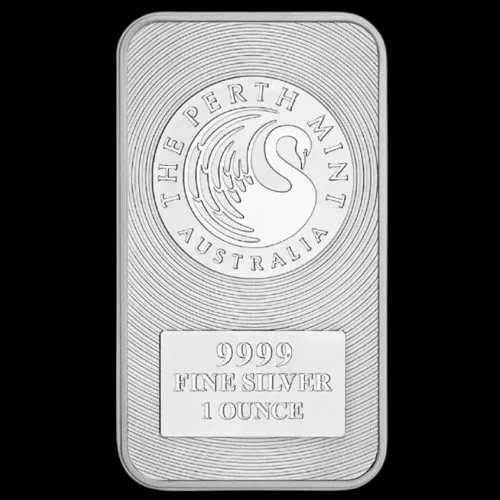 Sztabka 1 uncja srebra Perth Mint - image 1