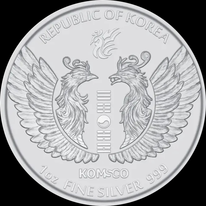 Korean Phoenix 1 uncja Srebra 2024 - image 2