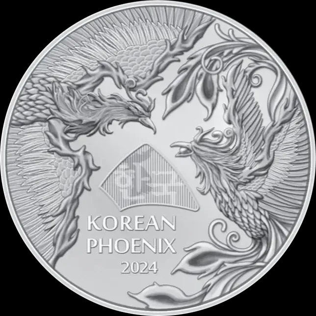 Korean Phoenix 1 uncja Srebra 2024 - image 1