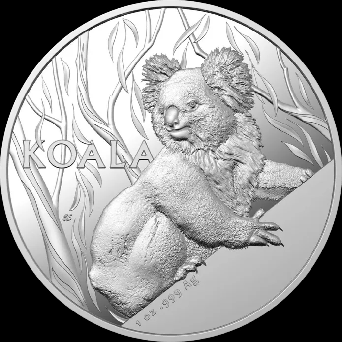 Koala RAM 1 uncja Srebra 2024 High Relief - image 1