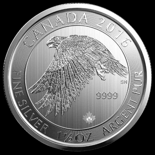 Snow Falcon 1,5 uncji Srebra 2016 - image 1
