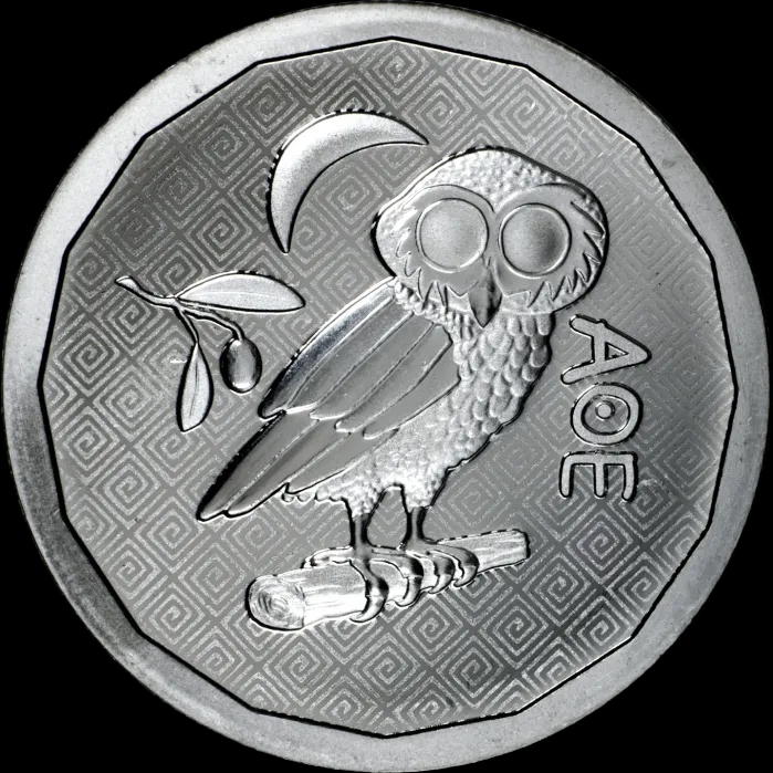 Ateńska Sowa 1 uncja srebra 2024 - image 1