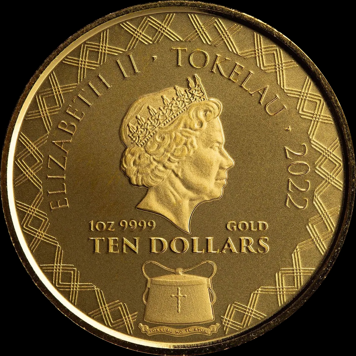Tokelau Komodo Dragon 1 uncja złota 2022 Proof - image 2