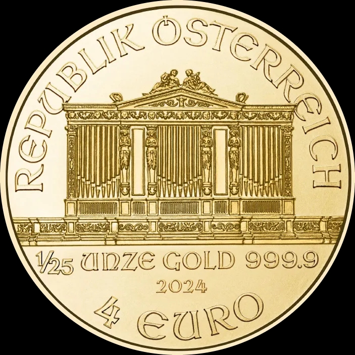 Wiedeński Filharmonik 1/25 uncji złota 2024 - image 2