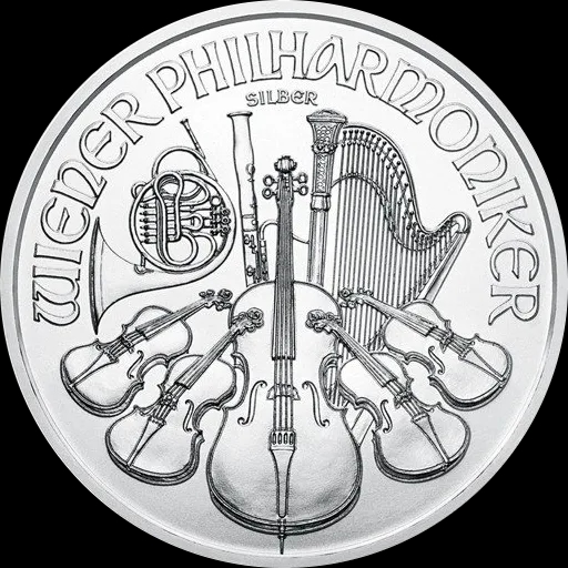 Wiedeński Filharmonik 1 uncja srebra 2019 - image 1