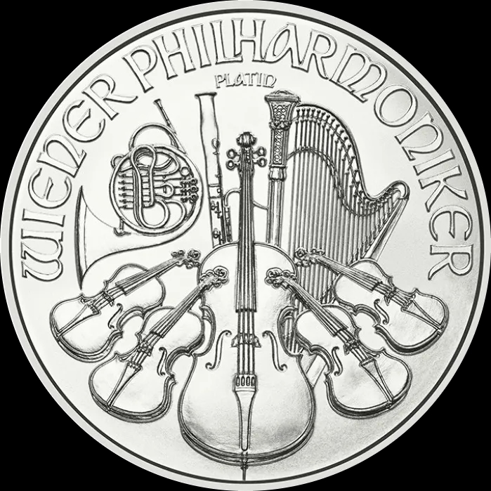Wiedeński Filharmonik 1 uncja platyny 2024 - image 1