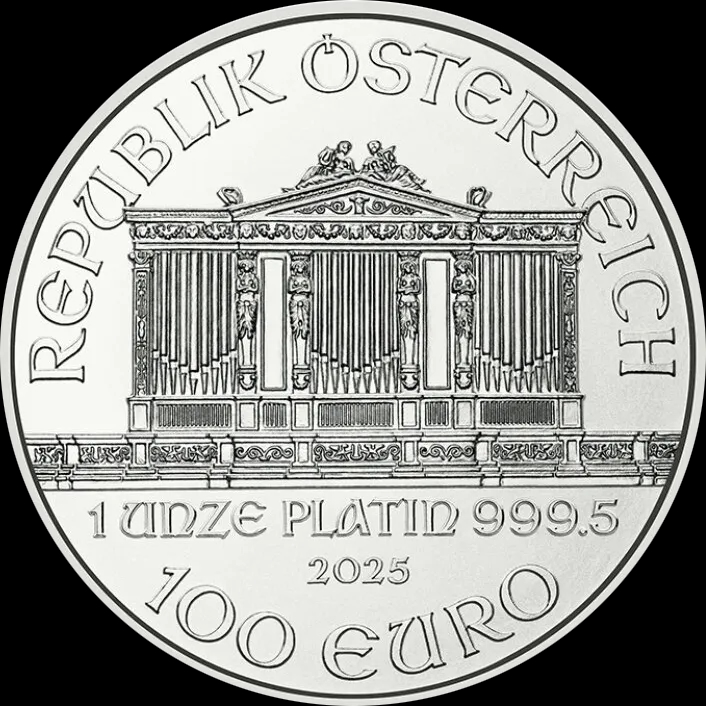 Wiedeński Filharmonik 1 uncja platyny 2025 - image 2