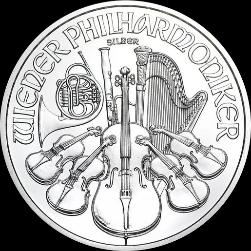 Wiedeński Filharmonik 1 uncja srebra 2017 - image 1