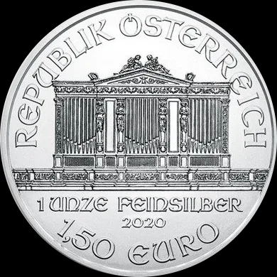 Wiedeński Filharmonik 1 uncja srebra 2020 - image 2